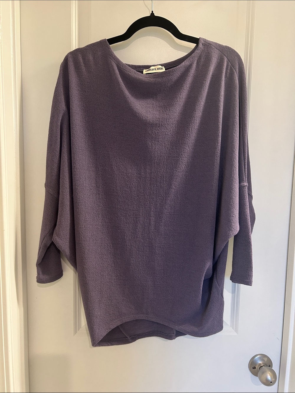 Charlotte Avery Soft Lavender Crewneck Sweater